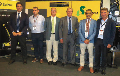 Epiroc entrega la sonda Christiensen 140 a Insersa