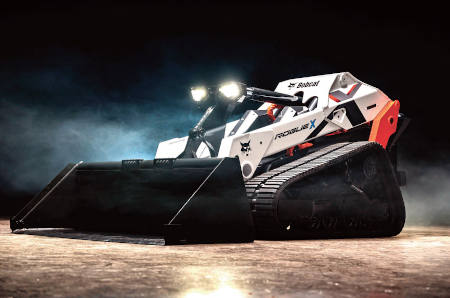 Nueva cargadora de orugas conceptual Bobcat RogueX