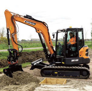 Miniexcavadoras Develon