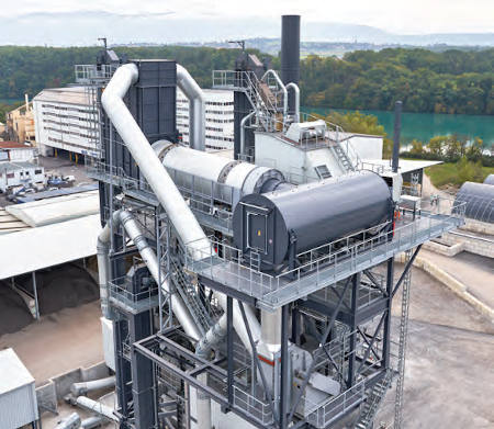 Equipo de mezcla de asfalto RPP 3000 Plus HG de Benninghoven