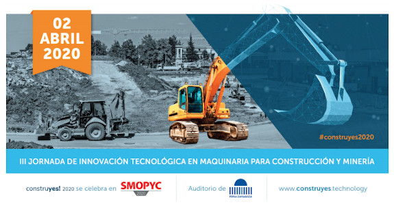 Cartel anunciador Construyes! 2020