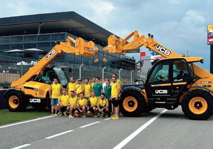 La Fórmula 1 de JCB