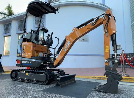 La "mini"eléctrica Case CX15 EV 15