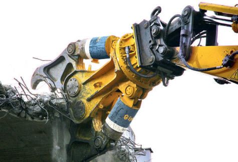 La mordaza Epiroc CB 5500