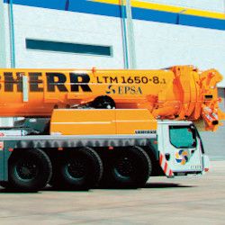 Grúa todoterreno Liebherr LTM 1650-8.1