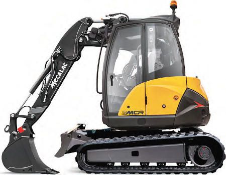 Brazos para excavadoras Mecalac