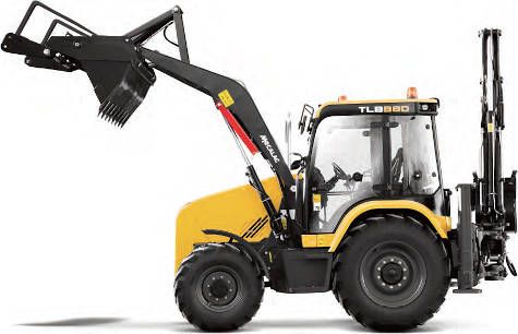 Retrocargadora Mecalac TLB880