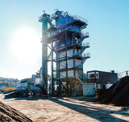 Planta de mezcla asfáltica de Benninghoven
