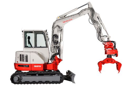 Miniexcavadora Takeuchi TB257FR de 5,8 toneladas