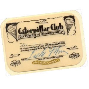 El «Caterpillar Club», para héroes de altura.