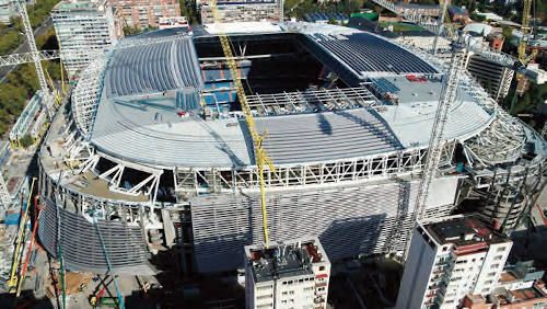 El Bernabéu en la recta final