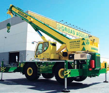 Grúa todoterreno LRT 1100-2.1 Liebherr adquirida por Grúas Aguilar
