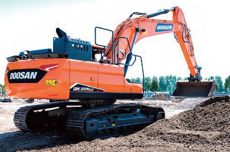 Nueva excavadora Doosan DX225LC-7