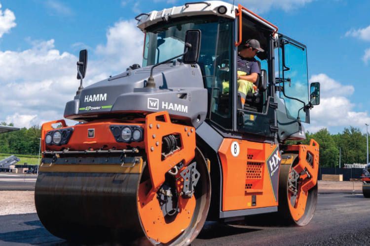 Rodillo tándem eléctrico HX 70e.63