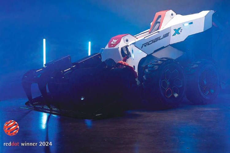 Cargadora eléctrica y autónoma RogueX2 de Bobcat