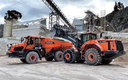 Equipo completo Doosan para Canteras