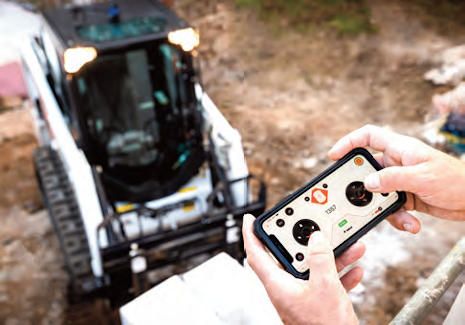 Nuevo «MaxControl», el control remoto de las cargadoras Bobcat