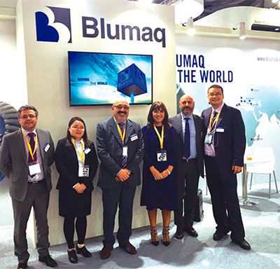 Blumaq, éxito en la feria Bauma China