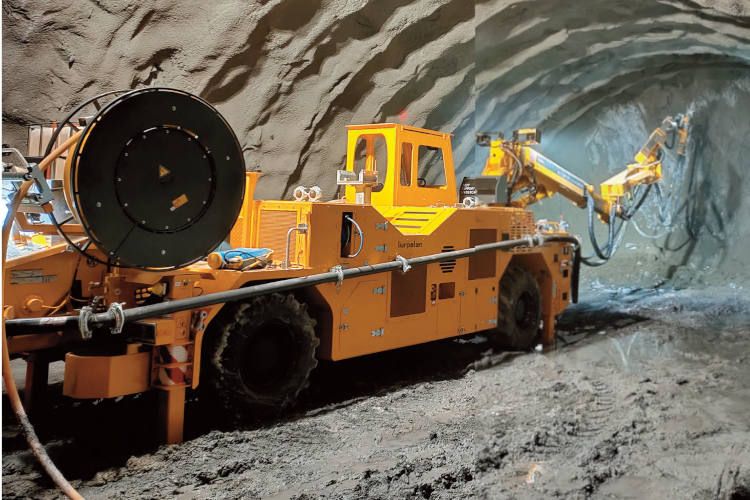 Equipo robotizado Putzmeister Wetkret 5