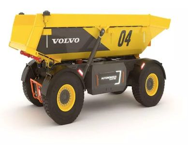 El volquete Volvo TA15, galardonado con el premio «Red Dot»