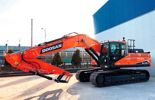 Nuevas excavadoras Doosan de Fase IV