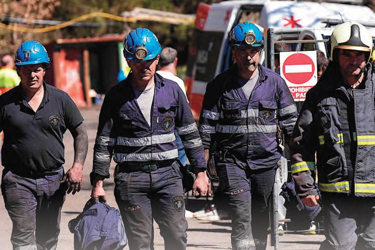Grave accidente en la mina asturiana