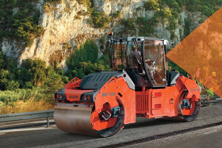 «Smart Compact Pro» está disponible inicialmente para los rodillos tándem de la serie HD+ de Hamm.