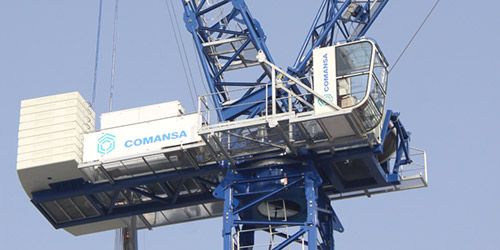 Dos nuevas grúas abatibles de 18 y 24 toneladas de Comansa