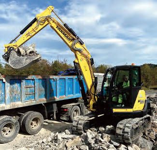 Aurteneche y la Yanmar SV100-2PB