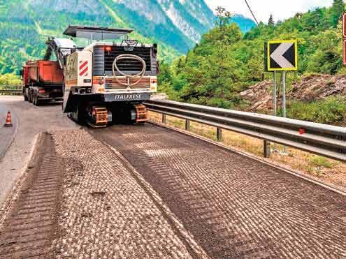 El poderío de la fresadora Wirtgen W220