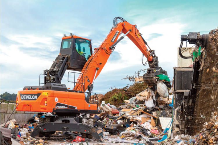 Manipuladores de materiales de Develon