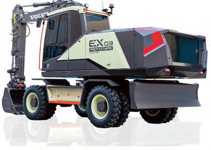 La excavadora eléctrica Volvo
