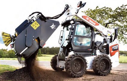 Bobcat lanza una nueva gama de implementos para barredoras y mantenimiento