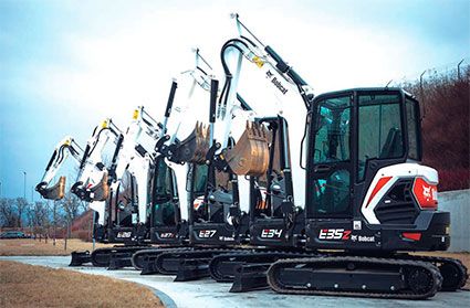 Bobcat es líder en España en el segmento de excavadoras de cadenas de menos de 6 toneladas