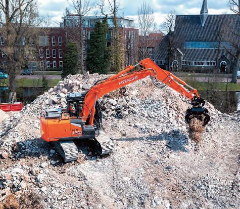 Excavadoras Hitachi ZX130-7 y ZX135US-7