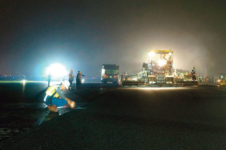 Vögele en el aeropuerto de Yakarta